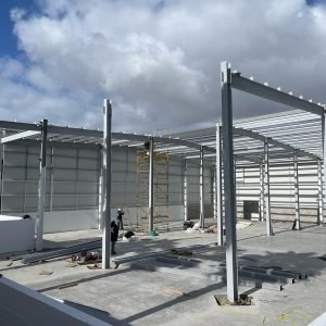 Contratista general estructura metálica para nave industrial
